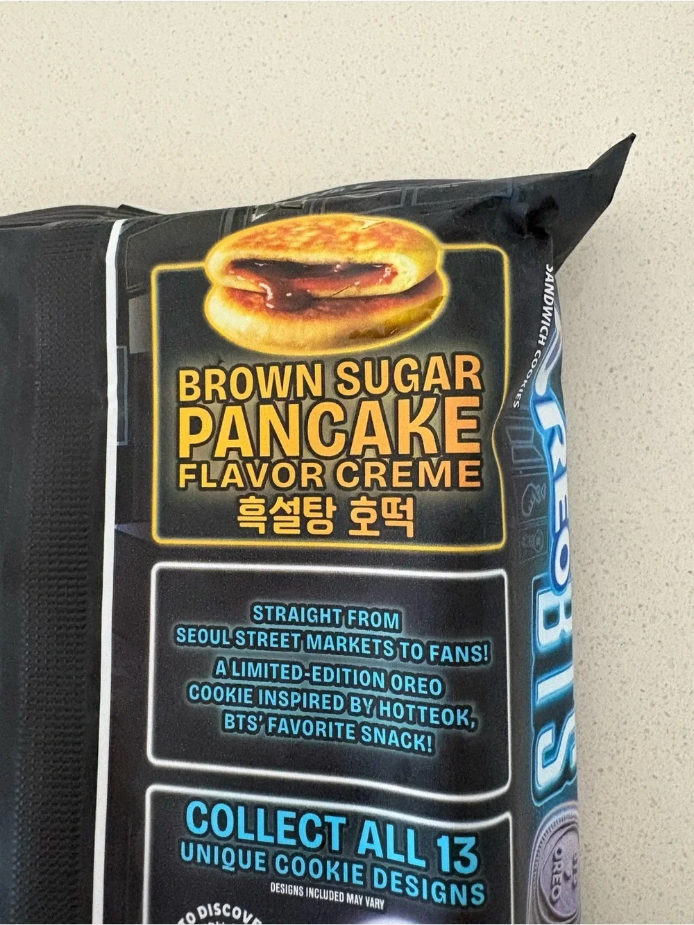OREO BTS Brown Sugar Pancake Sandwich Cookies